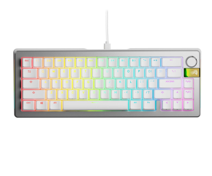 Klawiatura Glorious GMMK 3 PRO HE 65% Silver - US